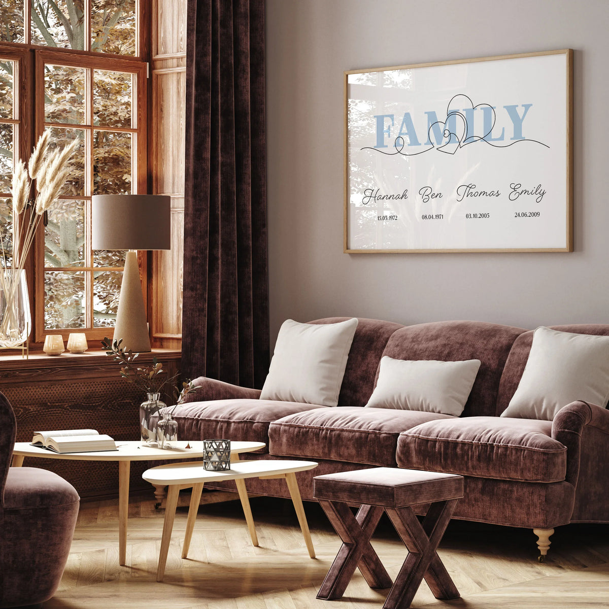 Custom Family Poster – UK Custom Posters