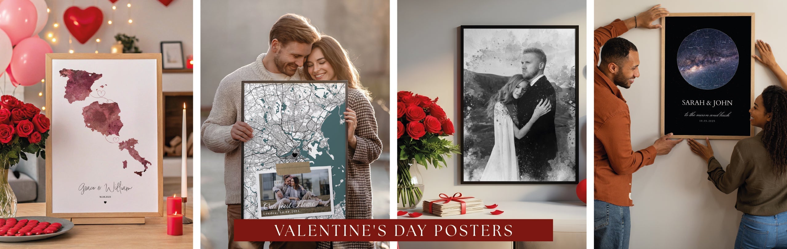 Valentine’s Day Posters & Romantic Wall Art