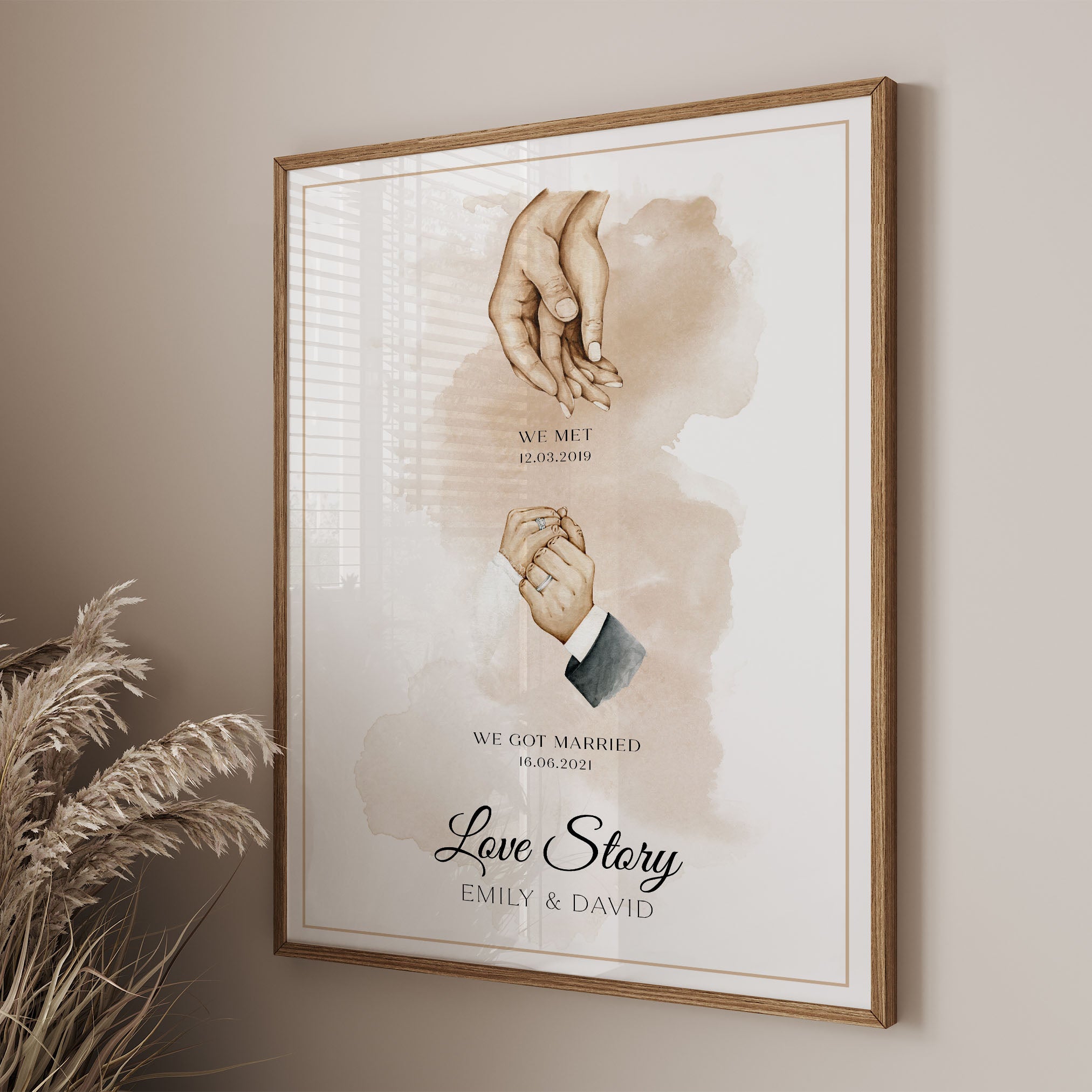 Custom Hands Posters with 2 Story Stages