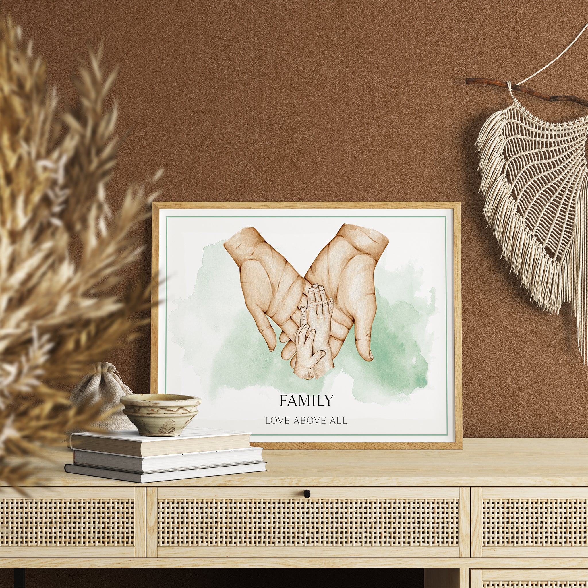 Custom Hands Posters- Family