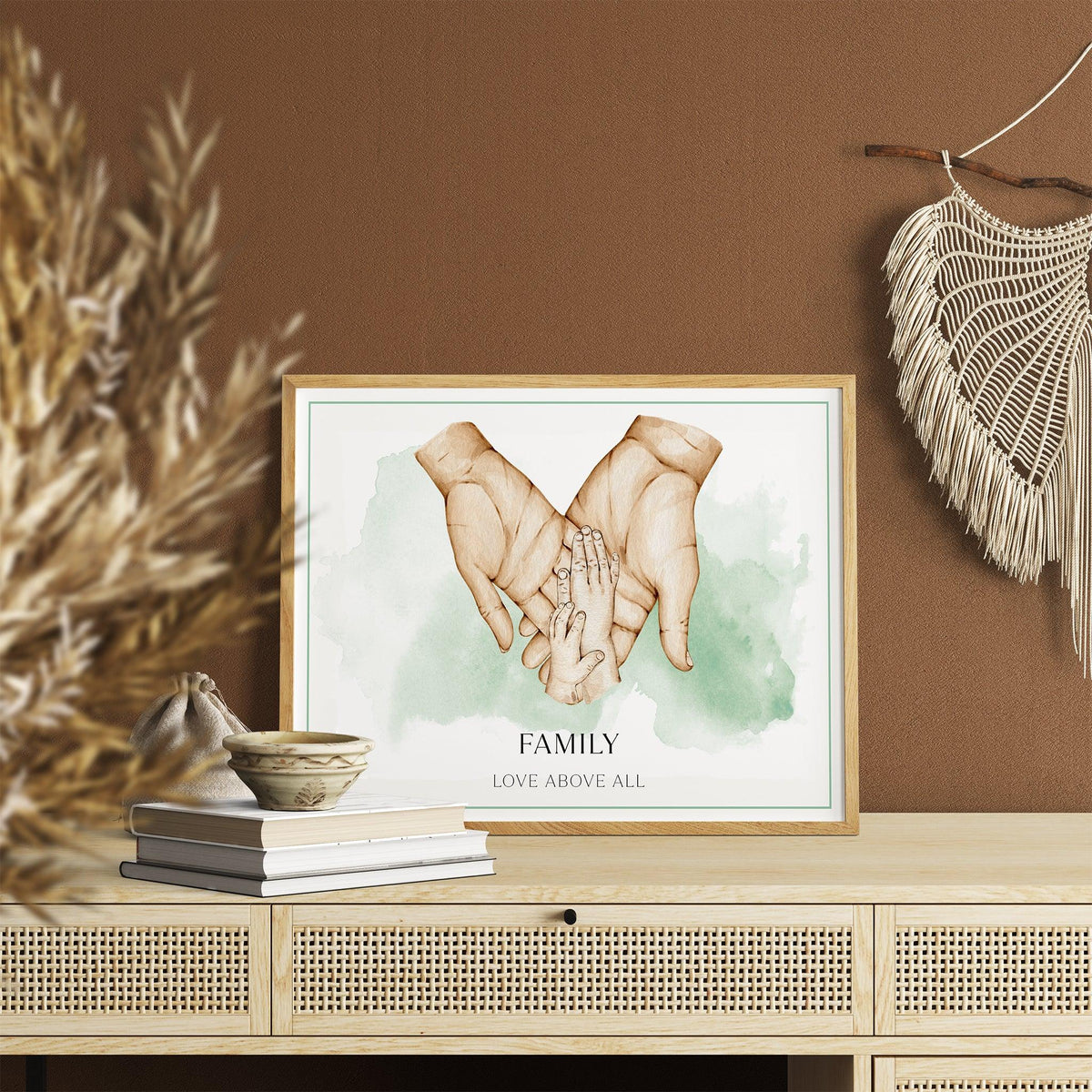 Custom Hands Posters- Family